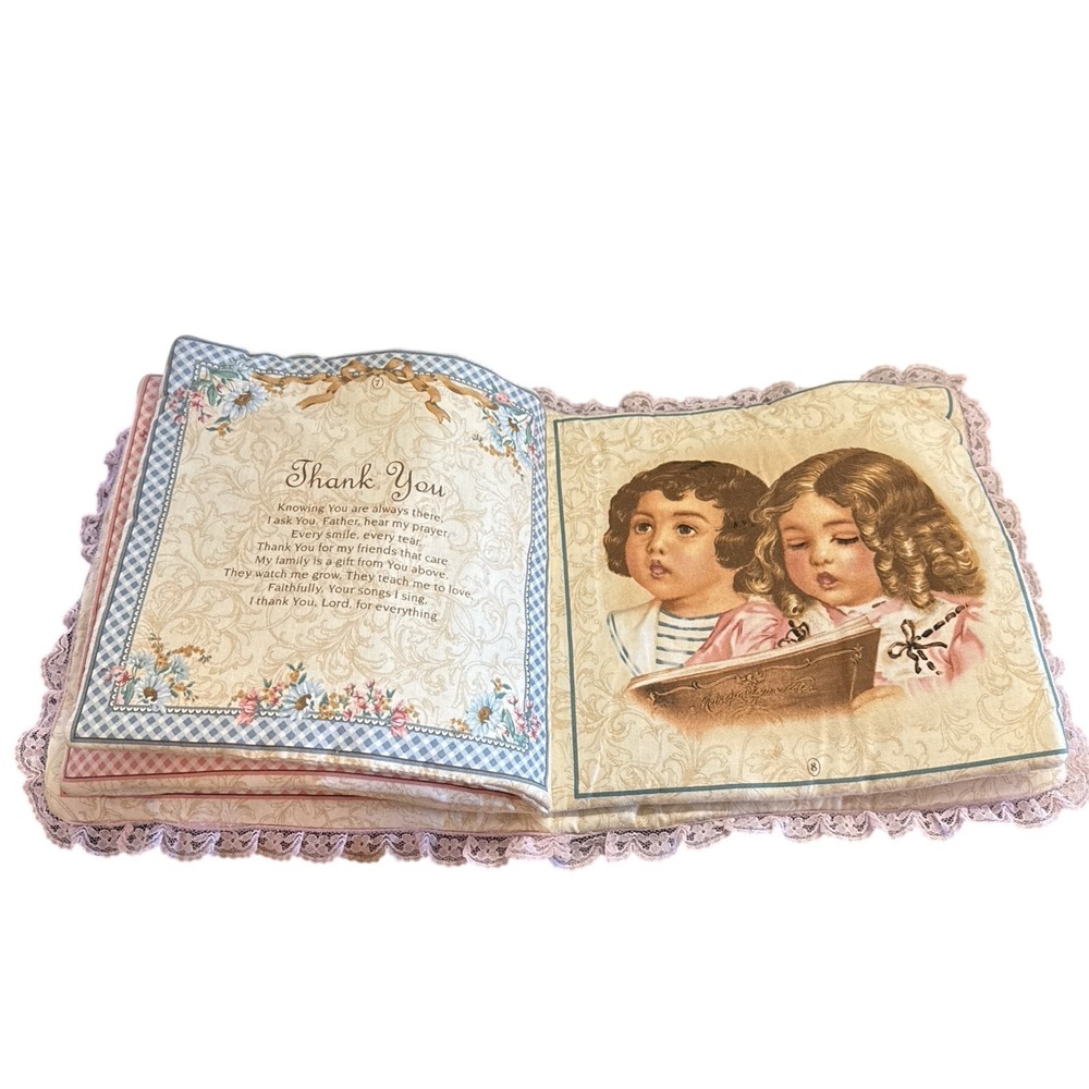 Vintage Early Enchantment for VIP Soft Cloth Book Learning To Pray For Children - Picture 5 of 9